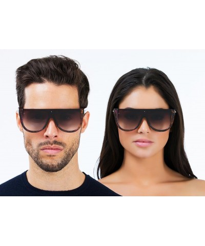 PRIVÉ REVAUX ICON Collection The Coco Handcrafted Oversized Sunglasses Majestic Purple Tort/Brown $14.89 Square