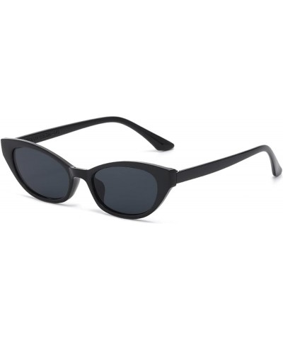 Cat eye small frame trendy men and women sunglasses B $17.11 Designer