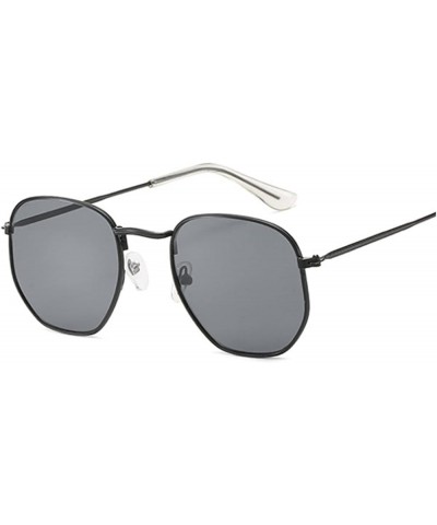 Classic Square Sunglasses for Women (Color : Other, Size : Gold Gray) Gold Pink Other $23.62 Designer