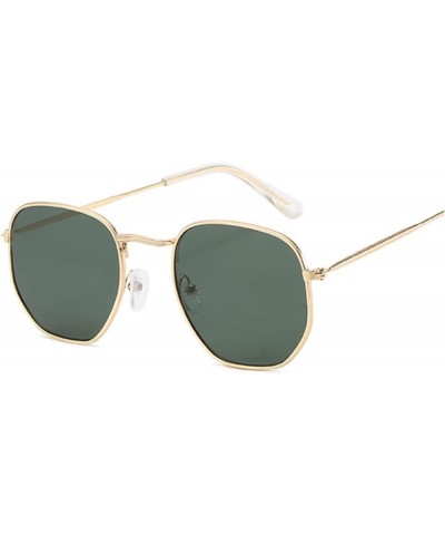 Classic Square Sunglasses for Women (Color : Other, Size : Gold Gray) Gold Pink Other $23.62 Designer