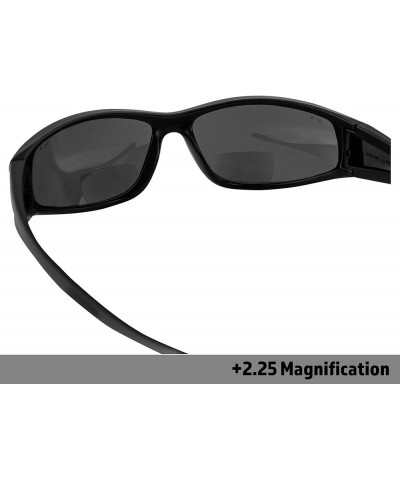 Babe Winkelman Edition 2 Polarized Safety Sunglasses Black with Grey Bifocal Lens Black $30.55 Designer