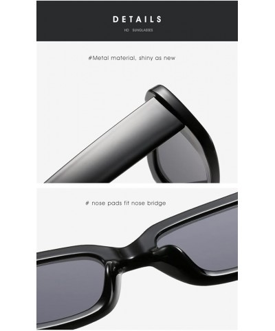 Men and Women Retro Small Frame Outdoor Vacation Decorative Sunglasses (Color : N, Size : 1) 1 H $11.59 Designer