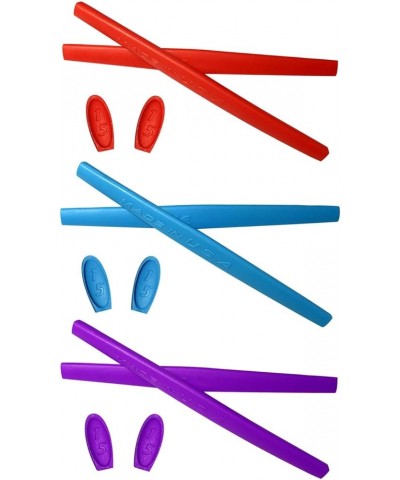 Replacement Silicone Leg Set For Oakley Penny Ear socks Rubber Kit Red/Blue/Purple Red/Blue/Purple $14.52 Butterfly