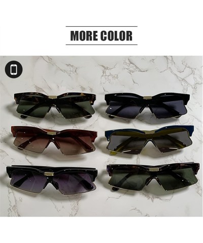 Retro Small Frame Outdoor Sports Sunglasses, Holiday Glasses for Men and Women (Color : D, Size : Medium) Medium F $20.80 Sport