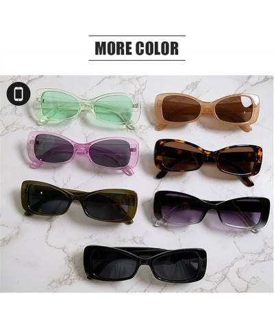 Street Shot Small Frame Street Shot Men and Women Sunglasses, Internet Celebrity Outdoor Vacation Glasses (Color : F, Size : ...