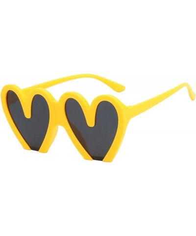 Sunglasses men Uv Protection Sunglasses Driving Ladies Retro Triangle Sunglasses Driving Sunglasses Polarized Yellow $6.55 Sport