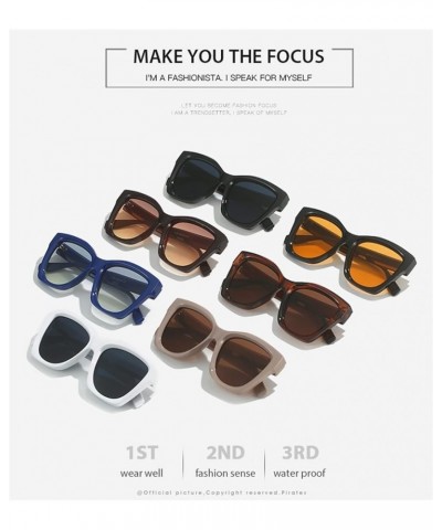 Fashion Retro Outdoor Vacation Beach Sunglasses for Men and Women (Color : 2, Size : 1) 1 4 $18.45 Designer