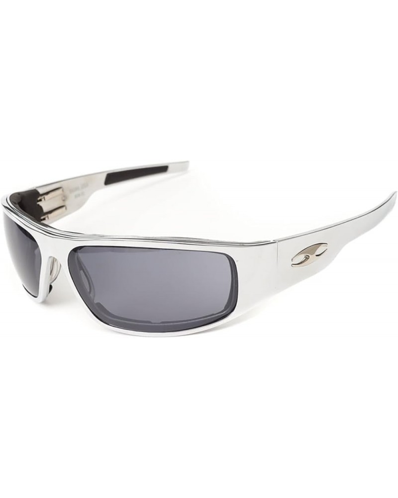 Big Daddy Bagger Standard Lens Sunglasses with Smooth Frame Standard Grey $76.03 Designer