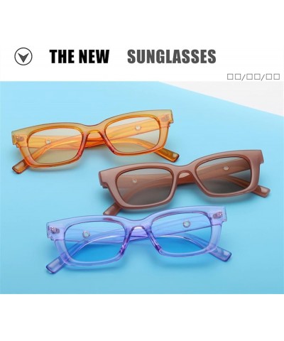 Small Frame Retro Men's and Women's Outdoor Sunglasses Sunglasses (Color : I, Size : Medium) Medium C $12.02 Designer