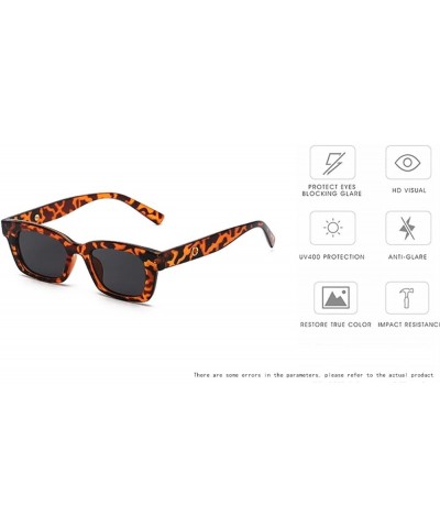 Small Frame Retro Men's and Women's Outdoor Sunglasses Sunglasses (Color : I, Size : Medium) Medium C $12.02 Designer