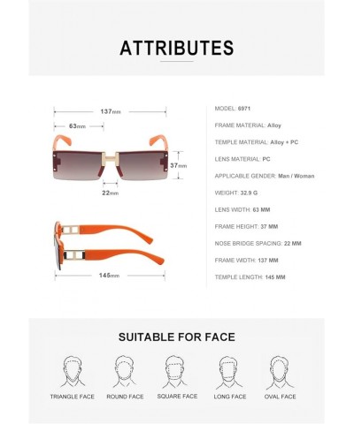 Fashion Small Frame Men's and Women's Sunglasses Internet Celebrity Live Streaming (Color : B, Size : 1) 1 C $19.31 Designer