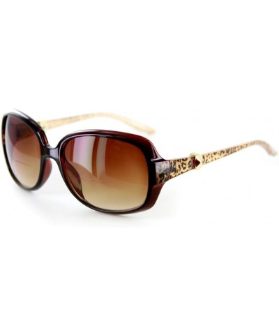 Sophisticat Fashion Bifocal Sunglasses Women (Black w/Smoke +1.00) +1.00 Brown W/ Amber Lens $14.51 Aviator