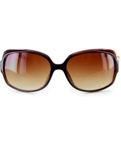 Sophisticat Fashion Bifocal Sunglasses Women (Black w/Smoke +1.00) +1.00 Brown W/ Amber Lens $14.51 Aviator