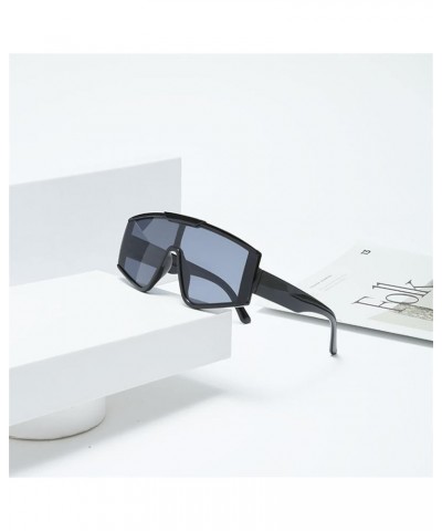 Sports large frame hip-hop outdoor vacation fashion sunglasses for men and women B $12.92 Sport