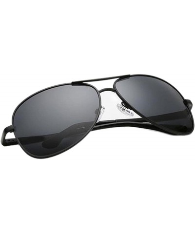 Men sunglasses polarizer driver hipster glasses lens frog mirror male Black $12.14 Wayfarer