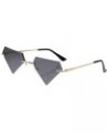 1 Pair Irregular Sunglasses Frameless Sunglasses for Women Cool Glasses for Sunglasses 90s Sunglasses $9.32 Designer