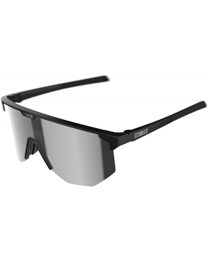 Women's Hero Shield Sunglasses Black/Black $25.06 Designer