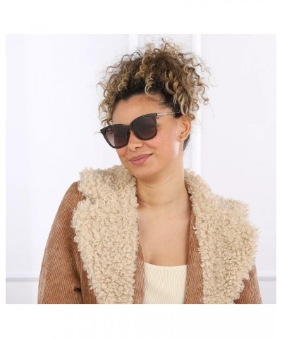 Jeans Brown Women's Sunglasses $30.45 Designer