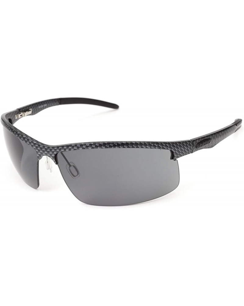 Cylinder Carbon Biker Sunglasses Polarized Grey $70.93 Designer