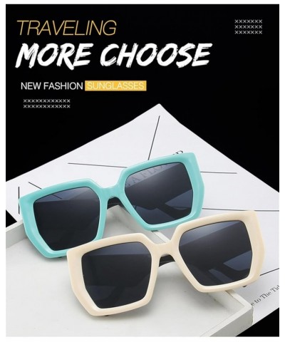 Large Frame Men and Women Fashion Sunglasses Outdoor Vacation Beach Sunglasses (Color : 7, Size : 1) 1 3 $12.85 Designer