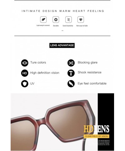 Large Frame Men and Women Fashion Sunglasses Outdoor Vacation Beach Sunglasses (Color : 7, Size : 1) 1 3 $12.85 Designer