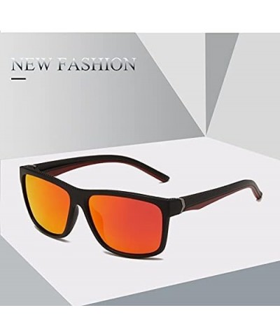 Fashion Men Women Square Polarized Sunglasses Unisex Vintage Sun Glasses Mirror Goggle Plastic Titanium Frame 1-jc2030-c4 $14...