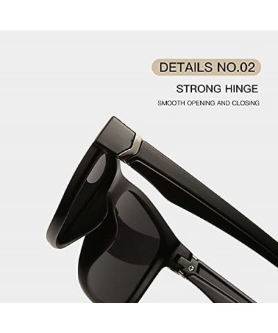 Fashion Men Women Square Polarized Sunglasses Unisex Vintage Sun Glasses Mirror Goggle Plastic Titanium Frame 1-jc2030-c4 $14...