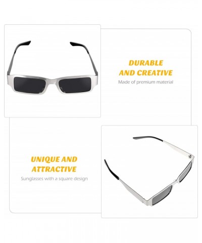 2 Pieces Alloy Frame Sunglasses Funny Party Glasses Adults Party Sunglasses Funny Sunglasses Retro Party Glasses $12.35 Round