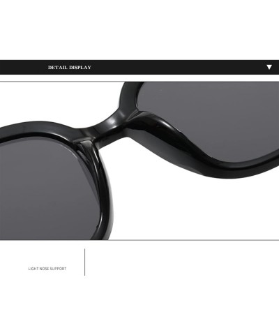 Large Frame Fashion Outdoor Vacation Sunglasses for Men and Women (Color : D, Size : 1) 1A $13.44 Designer