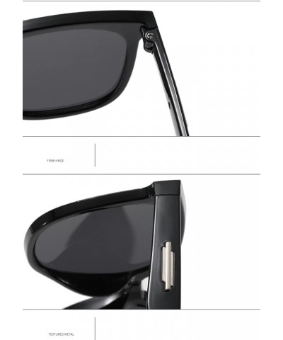 Large Frame Fashion Outdoor Vacation Sunglasses for Men and Women (Color : D, Size : 1) 1A $13.44 Designer