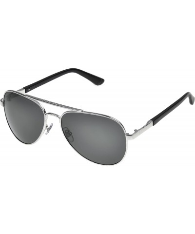 Mens Trupolar 05 Sunglasses, Silver, 64mm US $11.99 Aviator