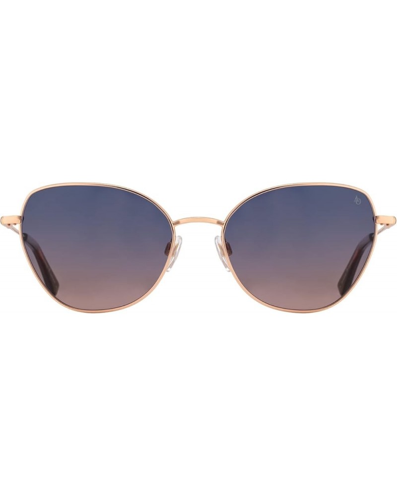 Whitney Sunglasses - AOLite Nylon Lenses Rose Gold SunVogue Pink Gradient $79.90 Butterfly