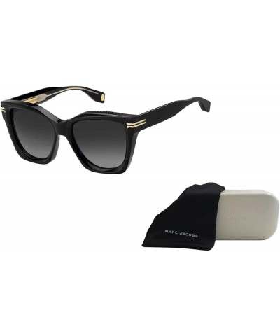 MJ1001/S Square Sunglasses for Women + BUNDLE with Designer iWear Eyewear Kit Dark Black / Grey Shaded $63.72 Square