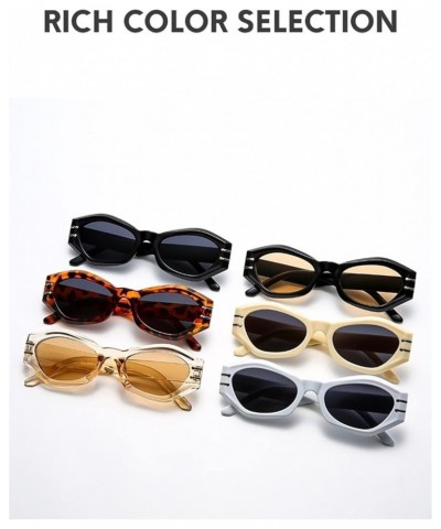 Small Frame Hip-hop Retro Vacation Decoration Sunglasses for Men and Women (Color : 3, Size : 1) 1 6 $17.76 Designer