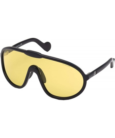 HALOMETRE ML0184 Shiny Black/Yellow Brown 0/0/125 unisex Sunglasses $65.66 Designer