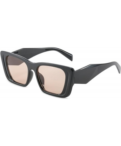 Cat Eye Retro Sunglasses for Men and Women Outdoor Vacation Beach (Color : E, Size : Medium) Medium B $14.99 Cat Eye