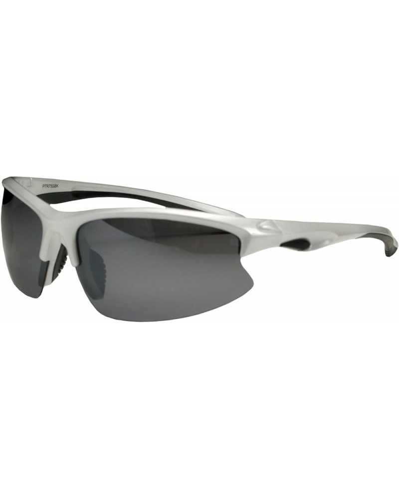 Polarized PTR75 Sunglasses Superlight Unbreakable for Running, Cycling, Fishing, Golf Silver Pearl $16.00 Designer