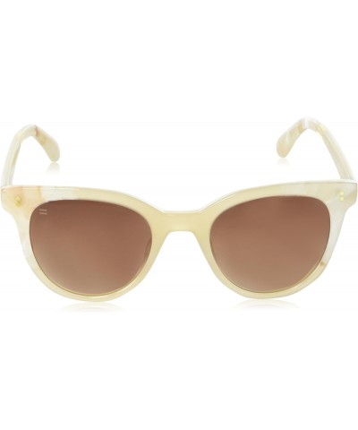 Women's Marlowe Round Sunglasses, Oatmilk Latte Lamination, 50-22-147 $32.83 Round