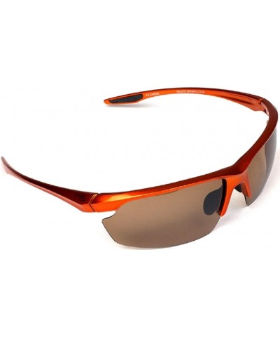 The Loca - Lightweight Polarized Sunglasses Orange Amber $22.68 Wayfarer