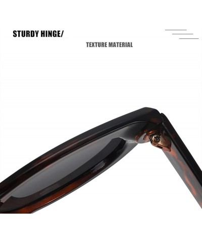 Oval Retro Small Frame Street Shot Men and Women Sunglasses (Color : K, Size : Medium) Medium G $15.35 Designer