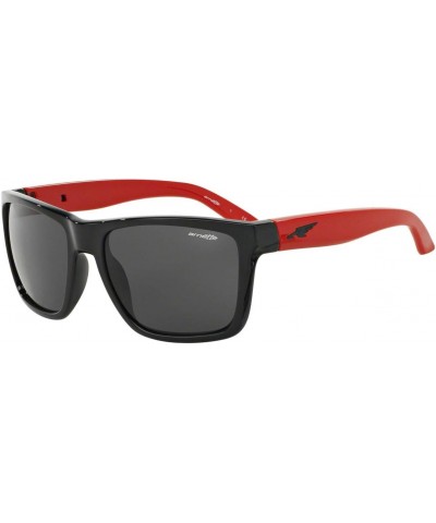 WITCH DOCTOR AN4177 230887 Sunglasses Black & Red Frame 59mm w/Grey Lens $26.38 Sport