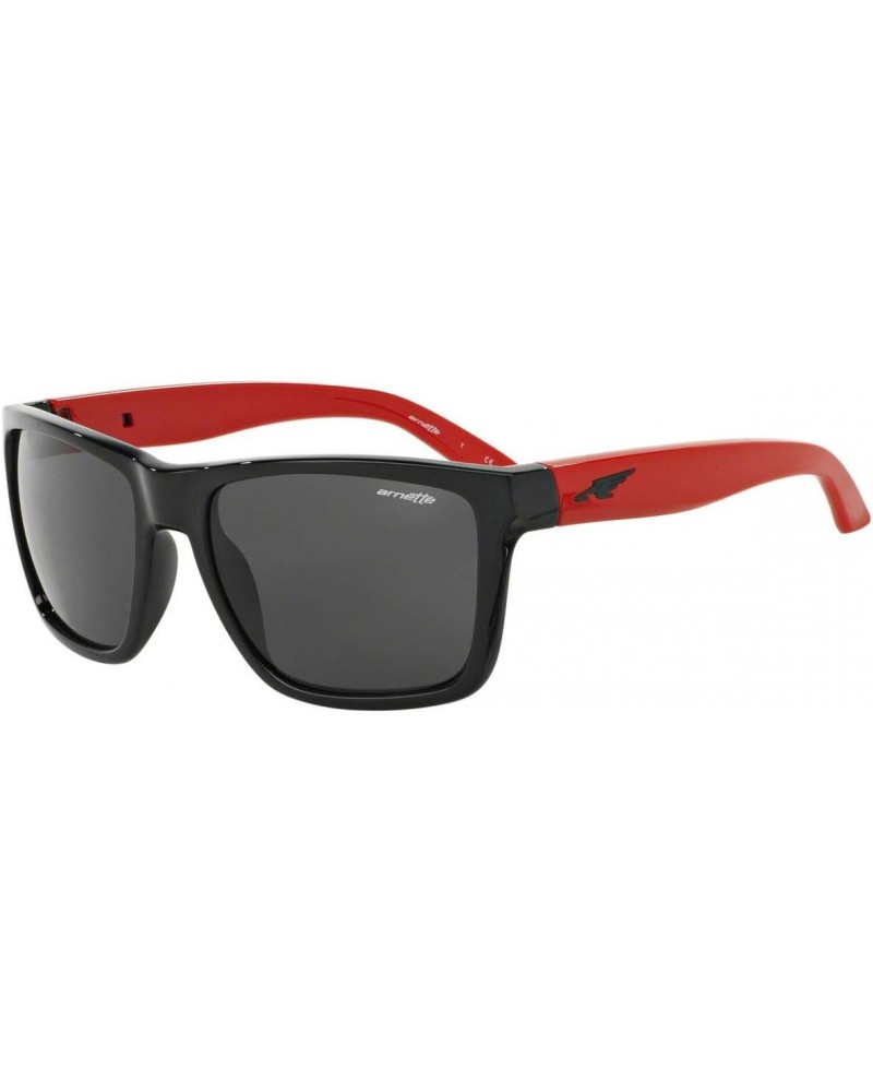 WITCH DOCTOR AN4177 230887 Sunglasses Black & Red Frame 59mm w/Grey Lens $26.38 Sport