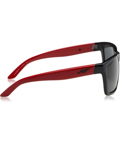 WITCH DOCTOR AN4177 230887 Sunglasses Black & Red Frame 59mm w/Grey Lens $26.38 Sport