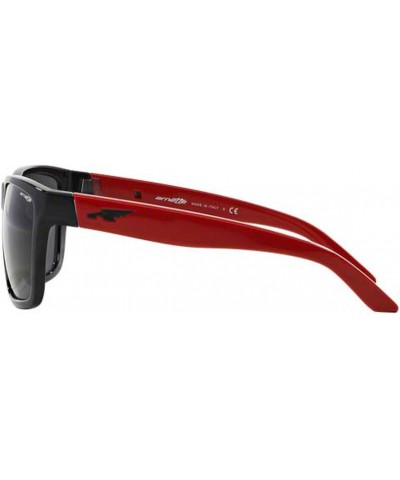 WITCH DOCTOR AN4177 230887 Sunglasses Black & Red Frame 59mm w/Grey Lens $26.38 Sport