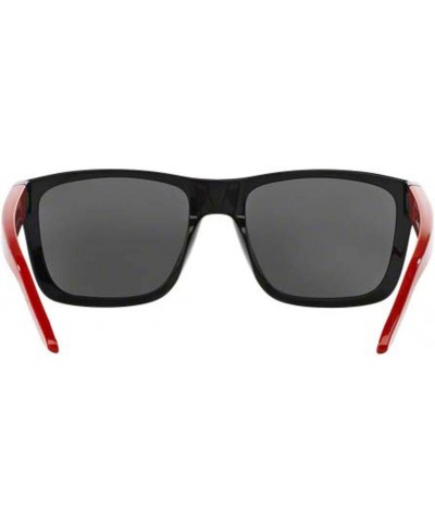 WITCH DOCTOR AN4177 230887 Sunglasses Black & Red Frame 59mm w/Grey Lens $26.38 Sport