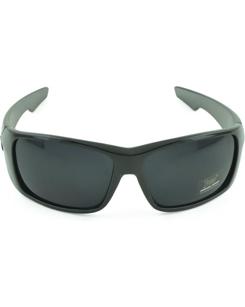 Belle Donne- Gangster Sunglass Hardcore Dark Lens Sunglasses Men Women Black-gray $5.42 Oval