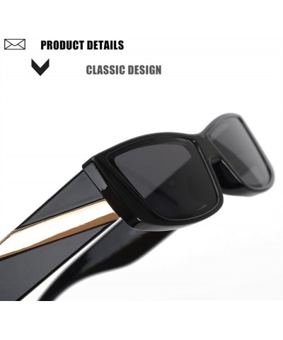 Small Frame Men and Women Outdoor Street Shooting Sunglasses, Holiday Street Shooting Decorative Glasses (Color : A, Size : M...