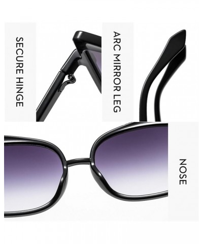 Fashion Cat-Eye Men and Women Street Fashion Outdoor Vacation Decorative Sunglasses (Color : C, Size : 1) 1 B $15.86 Aviator