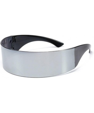 RBROVO Futuristic Sunglasses Purple $7.94 Designer