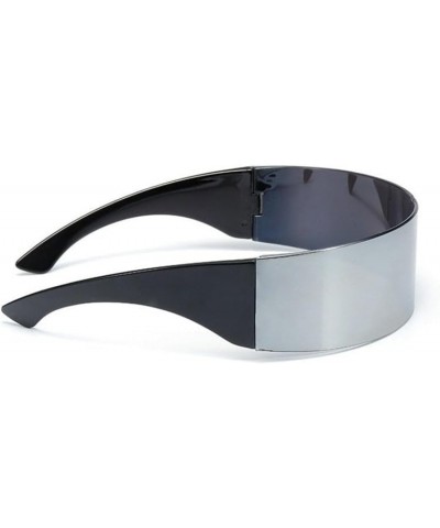 RBROVO Futuristic Sunglasses Purple $7.94 Designer